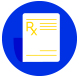 Prescription pad icon