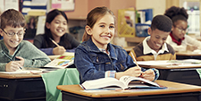 Children in classroom